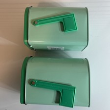 Celebrate Mini Metal Tin Mailbox Decorative Party Favor Box