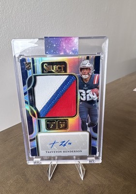 2025 Panini Select - TreVeyon Henderson RPA /199 (AU, MEM, RC)