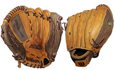 Wilson A440 12" Fast Pitch Closed MONSTA Web Softball Glove RHT Broken-in NICE