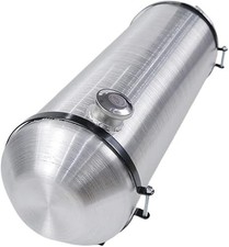 11 Gallons 10x33 Fuel Tank 14 Npt Aluminum Spun Gas Tank W Baffle For Hot Rod