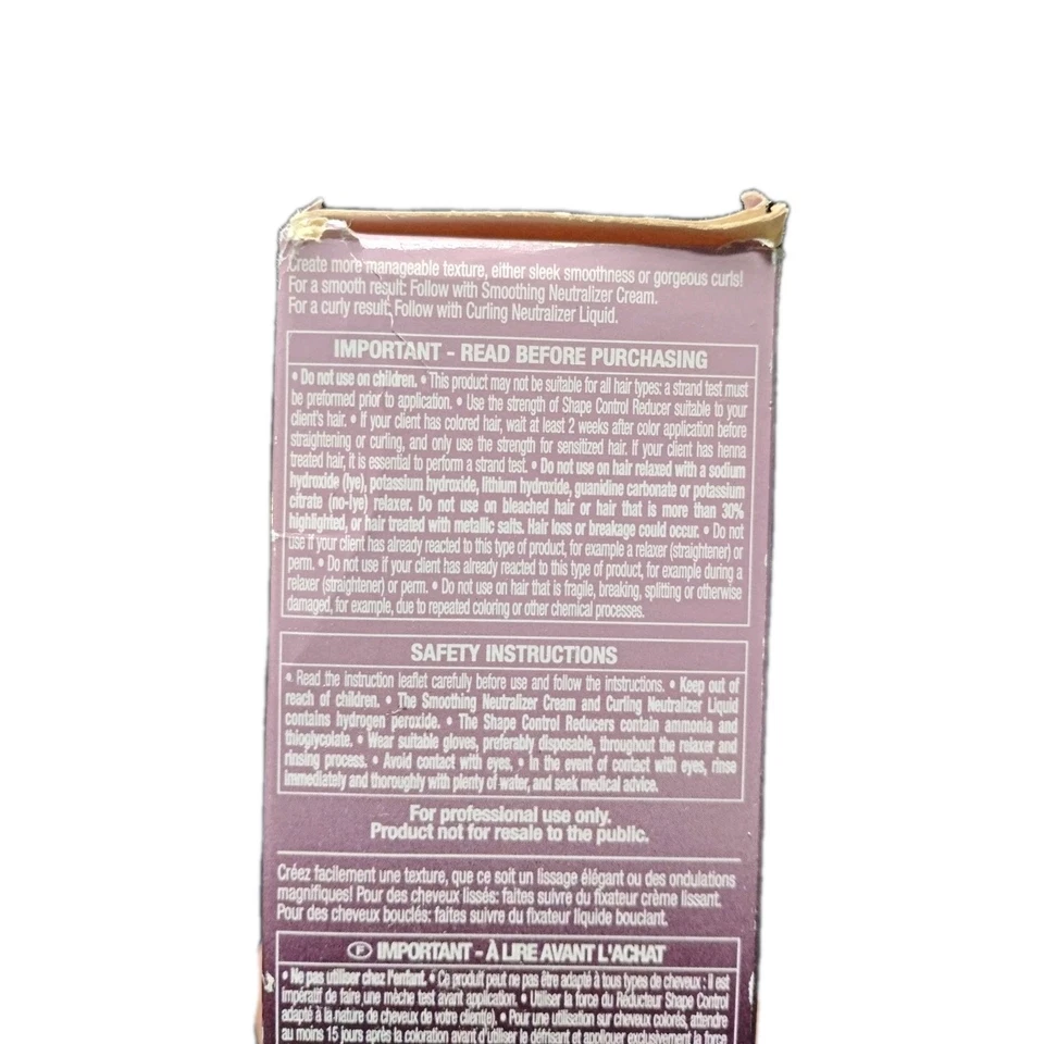 Redken Shape Control Reductor Cabello Normal 8.5oz Nuevo En Caja Foto 2 de 2