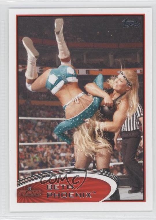 2012 Topps WWE Beth Phoenix #3 5c5