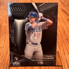 2026 Topps Chrome Black Owen Cassie RC Base #51 Cubs Marlins 