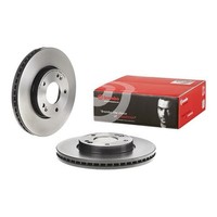 2X Brembo Bremsscheiben 280Mm InnenbelÜFtet Vorne Passend FÜR Kia Carens
