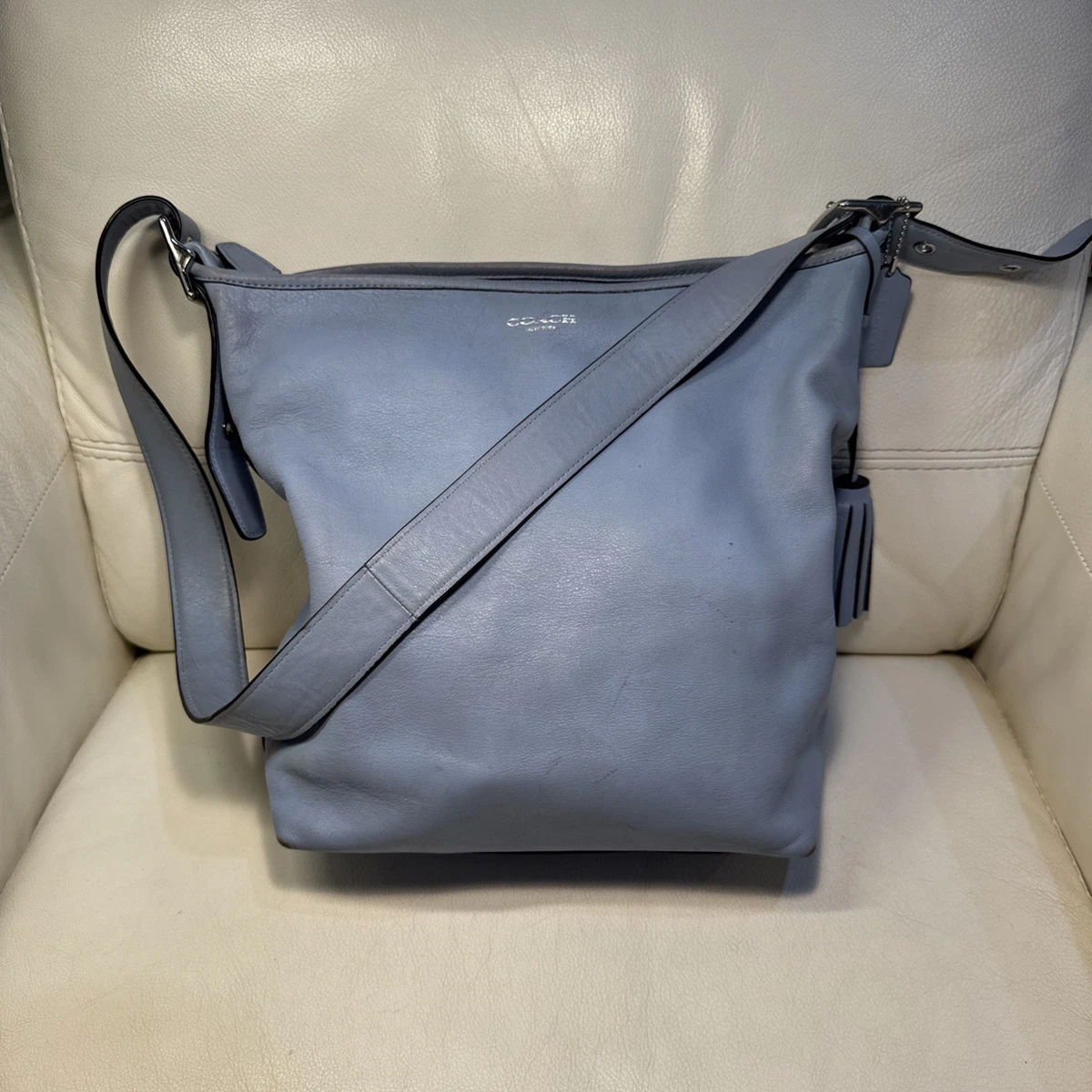 バッグ Coach legacy oneshoulder signature blue Coach Legacy Blue Bags & Handbags for Women for sale | eBay