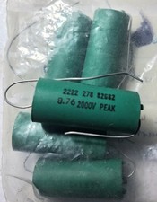 5 x 6800PF 2000V CAPACITORS VINTAGE NEW OLD STOCK CHEAP