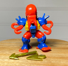 Battle Beasts Octillion Octopus #36 Hasbro Takara 1987 Action Figure w/ Weapon