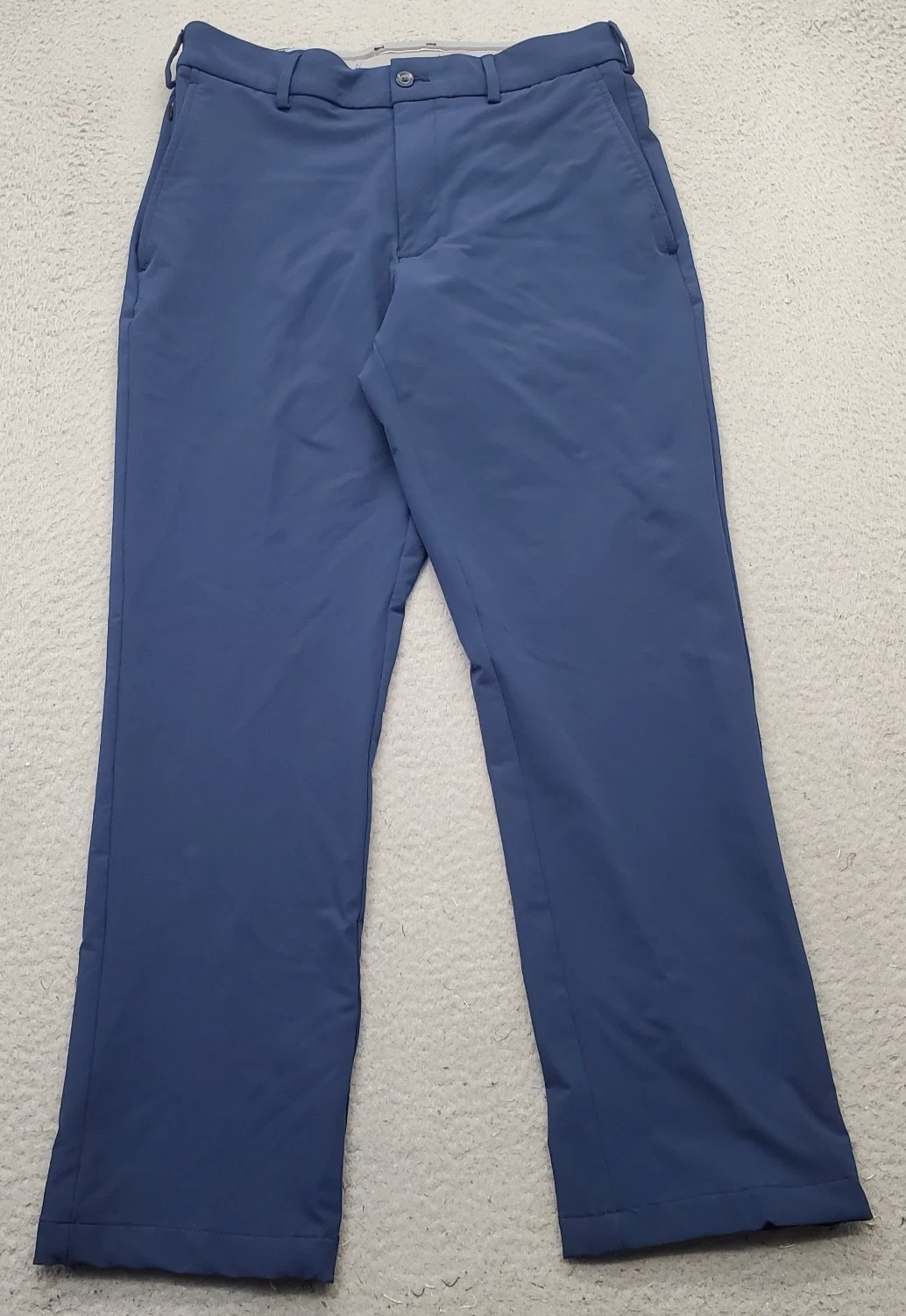 Walter Hagen Golf Pants Mens 30/30 Blue Flat Front Straight Leg Performance