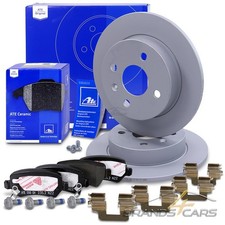 ATE BREMSSCHEIBEN Ø240 VOLL +CERAMIC BELÄGE HINTEN FÜR OPEL ASTRA G H MERIVA A