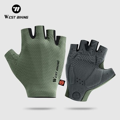 WEST BIKING Radsport Handschuhe Gel Halbfinger Fahrrad Handschuhe Fäustlinge