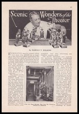 London Coliseum 1926 pictorial “Scenic Wonders of the Theater” Revolving stage