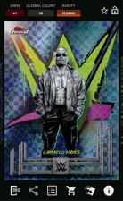 [Digital] Topps Slam Carmelo Hayes Finest Blue Checkerboard Common LE Iconic