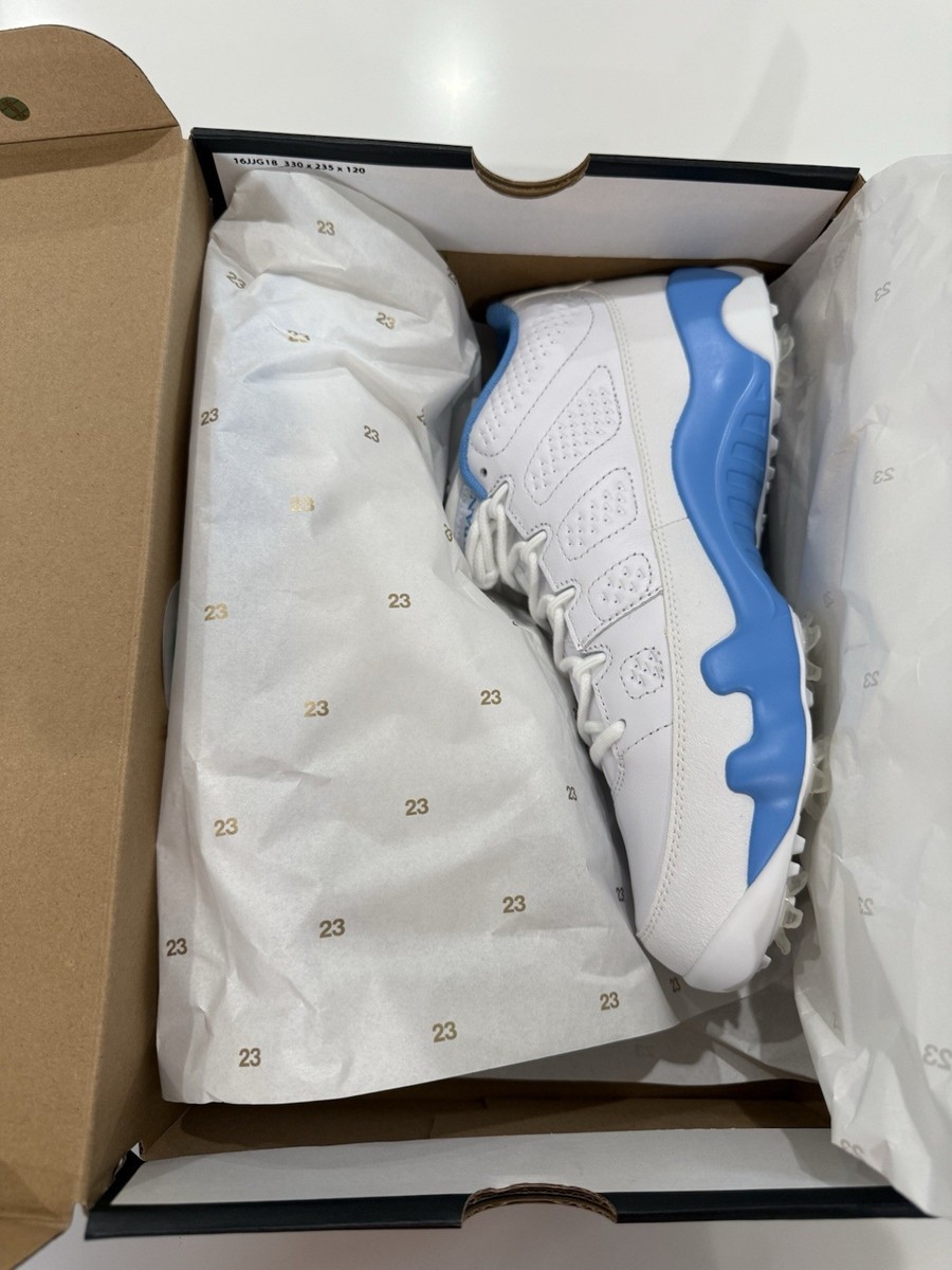 Size 11.5 Nike Air Jordan 9 Low Golf University Blue  display picture 3