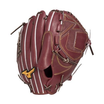 Red Mizuno Baseball Glove Mizuno Pro Baseball Hard Glove HAGA