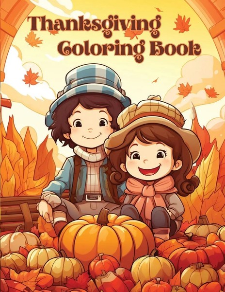 Thanksgiving Coloring Book | Taschenbuch | Englisch (2023) | Kode Script-image