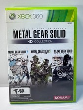 Metal Gear Solid HD Collection (Microsoft Xbox 360, 2011) Authentic. Working.