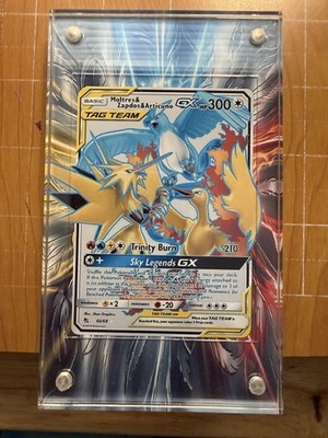 Moltres & Zapdos & Articuno GX Ultra Rare 66/68 Magnetic
