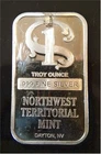 1 Oz Silver Bar  Northwest Territorial Mint Dayton, Nevada