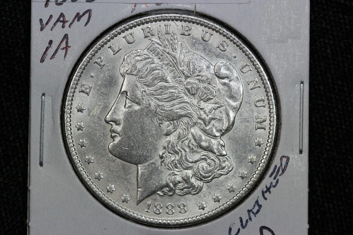 1888 Morgan Dollar VAM-1A Clashed n 2HPD | eBay