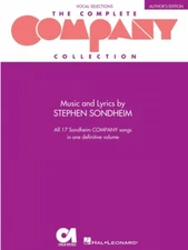 Company - Piano Vocal Sheet Music Book Stephen Sondheim Complete 000359494