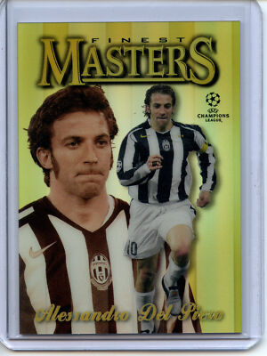 2020-21 Topps Finest UEFA UCL 1997 Masters GOLD Alessandro Del