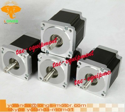 4PCS Schrittmotor Nema34 880oz-in 8wires 2A 2PHASE 86BYGH CNC LONGS MOTOR  ML