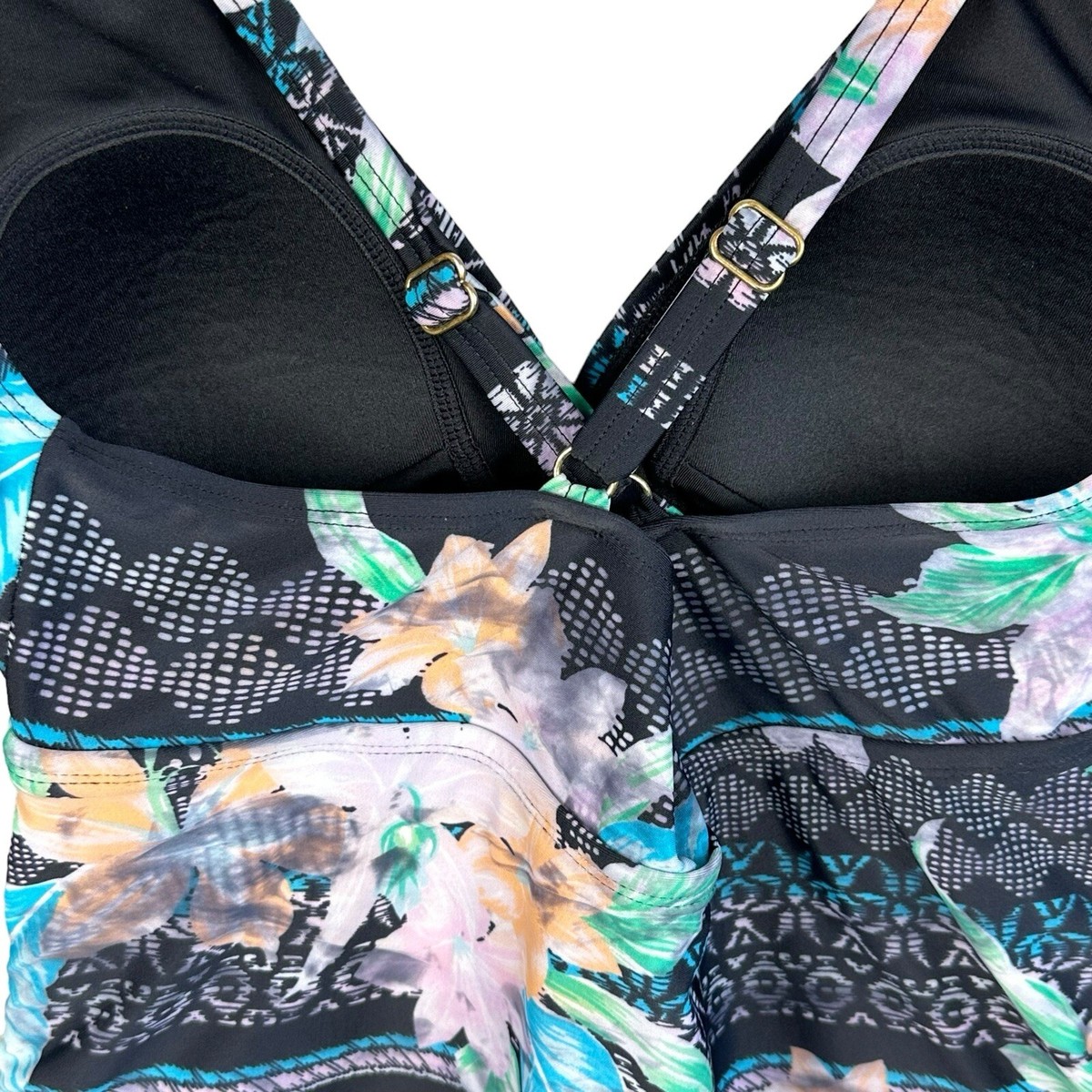 beach diva swim dress Double-Strap Tied Swim Dress – Charming Charlie