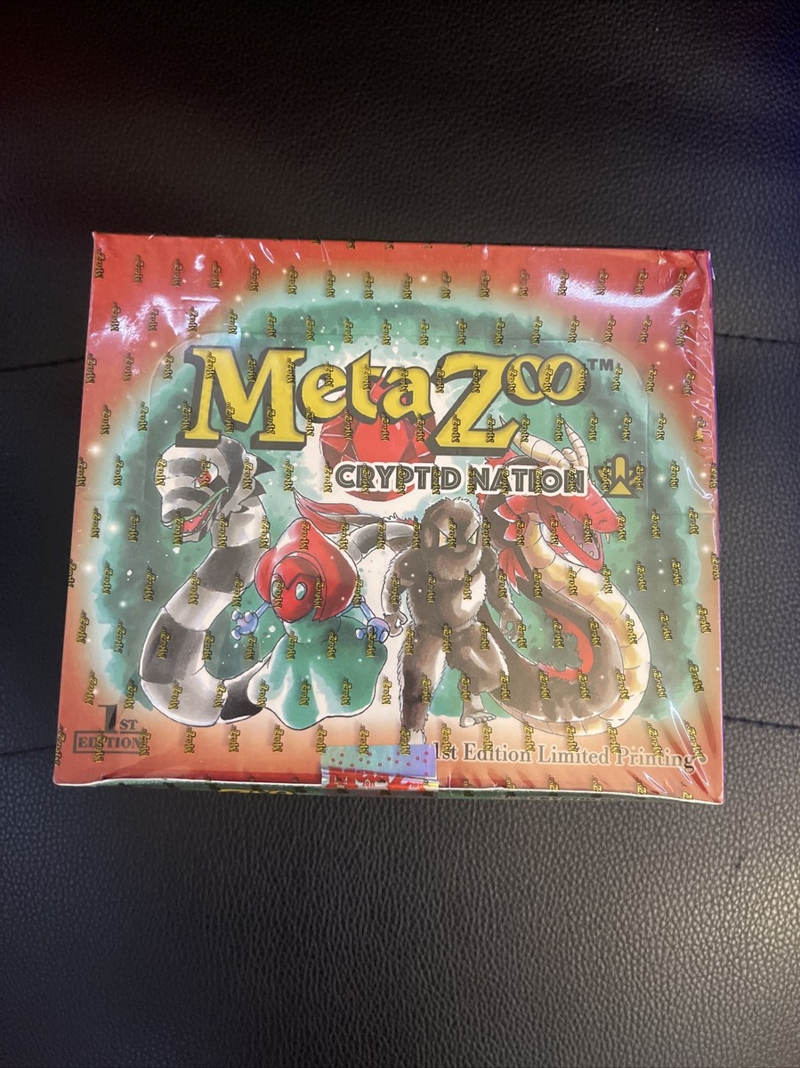 cryptid nation booster box MetaZoo Choose where you play wisely MetaZoo - Cryptid Nation: Booster