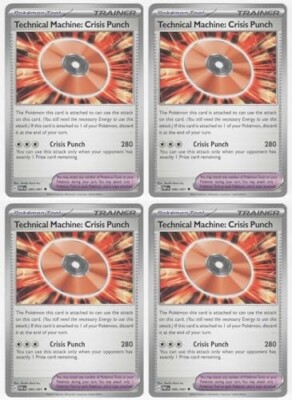Technical Machine Crisis Punch 090/091 - Paldean Fates Pokemon