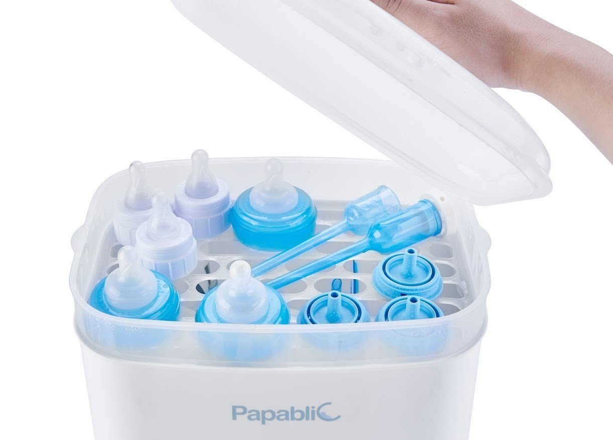 papablic baby bottle electric steam