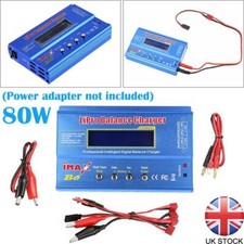 IMAX B6 80W Battery Charger Lipo NiMh Batteries Balance Digital Charger Power UK