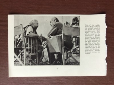 K1h Ephemera Buch Bildfilmstar Will Fyffe Alexander Korda 
