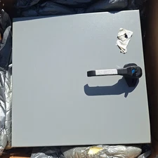 Wiegmann N4122020061PTC Steel Enclosure, Keyed Handle, 20 in H, 20 in W, 6 in D