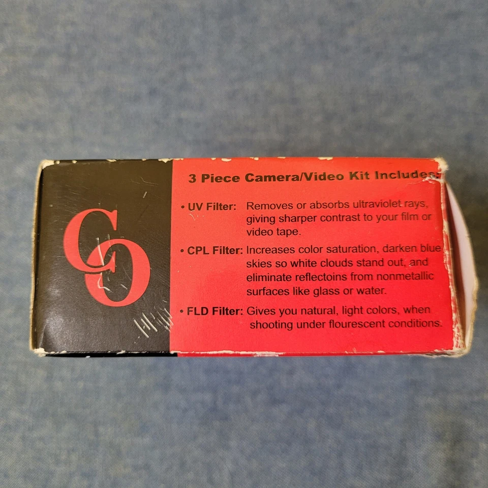 Crystal Optics Limited Edition Camera Lens Filter 3 Filter Kit UV CPL FLD 67mm - Image 3 of 4