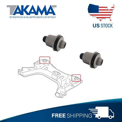 4Pcs Front Subframe Bushings – Rearward Position For 2007-2012 Nissan Sentra (Direct Fit)
