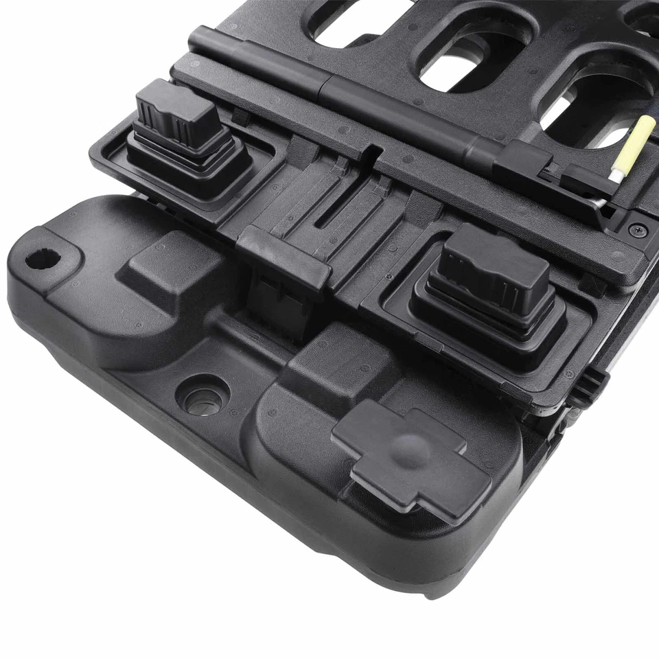 Rear Stowable Bed Extender Kit for Ford F-250 F-350 F-450 F-550 Super Duty Black Foto 4 de 4