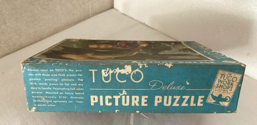 1948 TUCO Deluxe Picture Puzzle - Prince and Princess Little Cowgirl and Pony - 第 4/8 張圖片