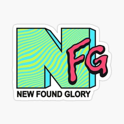 New Found Glory Vinyl 3'' Die Cut Sticker