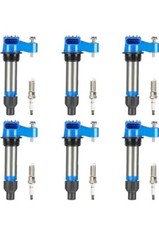 Ignition Coil Pack + Iridium Spark Plugs for Buick Allure Enclave Cadillac...