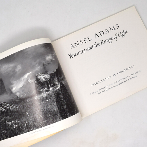 Ansel Adams Yosemite the Range of Light 1979 PBK Special Ed MoMA Exhibition List - Picture 8 of 21