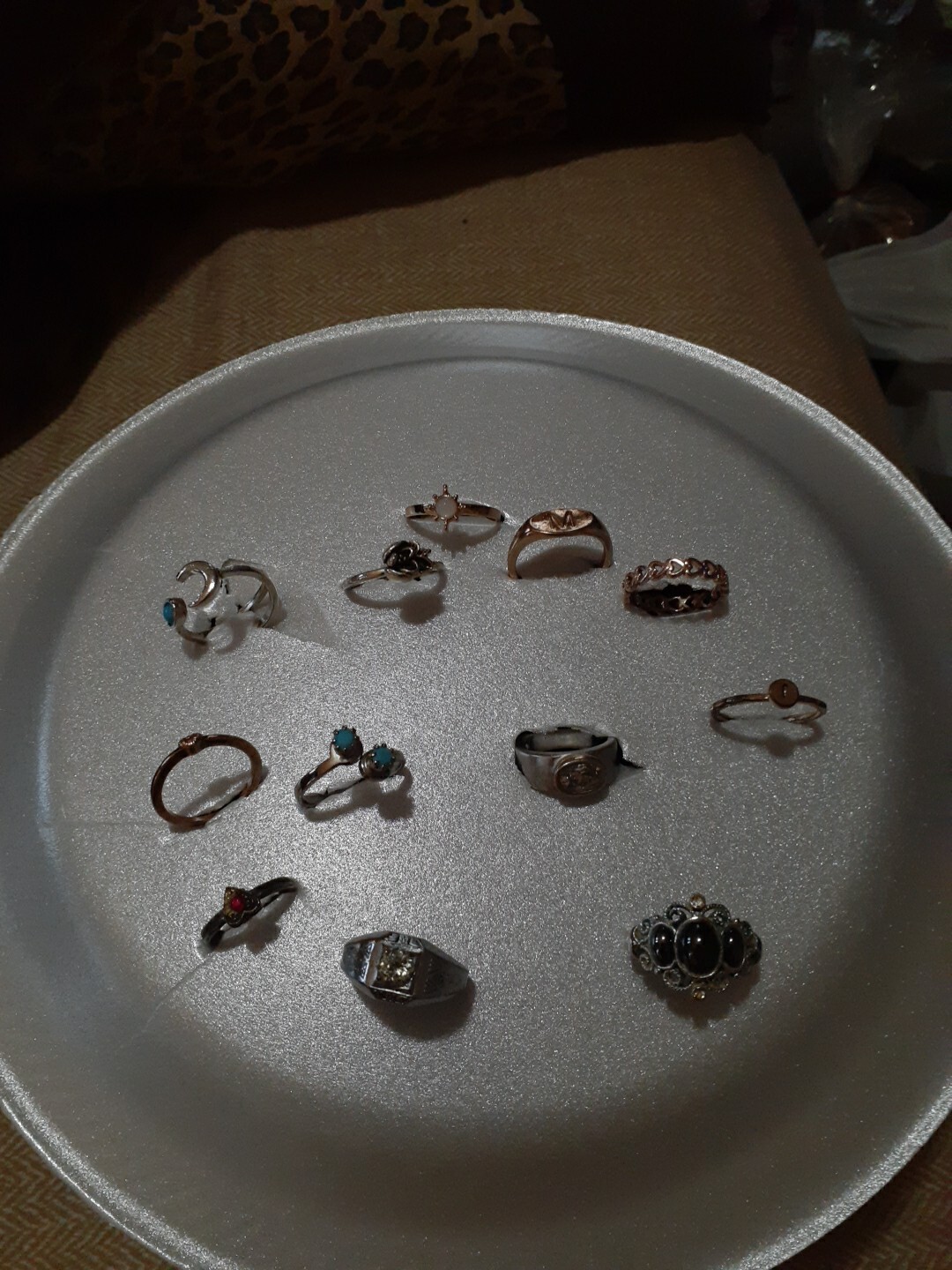 Vintage costume Jewelry Ring Lot eBay