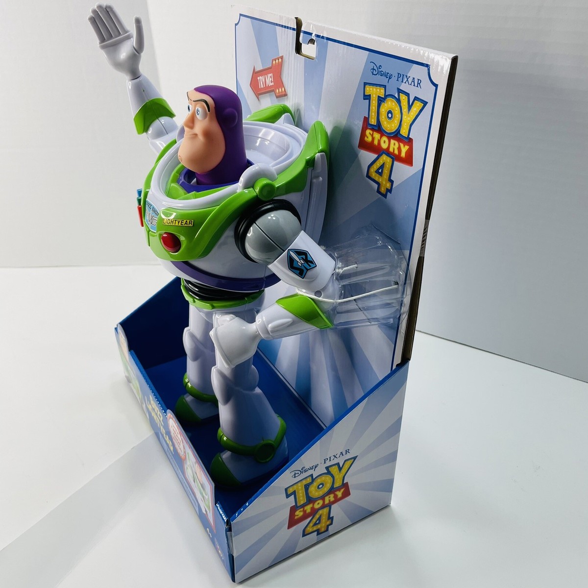 New Disney Pixar Toy Story Buzz Lightyear Posable with Karate