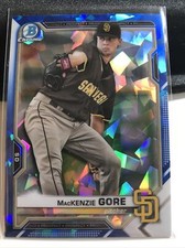 BCP-105 MacKenzie Gore - 2021 Bowman Chrome Sapphire Base Refractor Prospect
