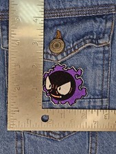Pokemon Gastly Patch   Iron-On Embroidered Cartoon Fan Gift