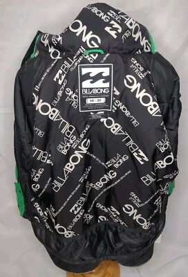 Billabong Bolt 8K Colorblock Ski Snowboard Hooded Jacket Winter