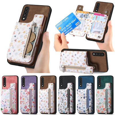 Geblümt Schutzhülle Case Flip Cover für Honor 80 X8 X9 X30 X8A X7A X7 X40 X9A