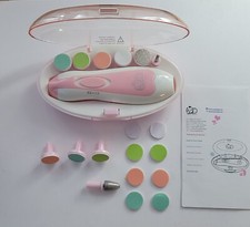 Electric Baby Nail File Trimmer Trim Nails Polish Care PINK Royal Angels