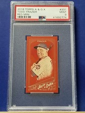 Todd Frazier - 2018 Topps Allen & Ginter X Mini Red Parallel   PSA 9  #3/5