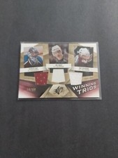 08-09 Spx Roy / Sakic / Bourque Winning Trios Game Jersey /99 Avalanche