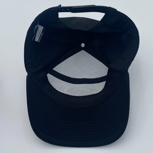 Gorra de golf TaylorMade Tour Horizon Fermi Snapback talla regular 58 cm negra nueva sin etiquetas - Imagen 7 de 8